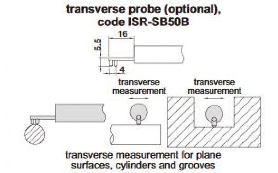 ISR-SB50B | INSIZE plus TRANSVERSE TASTER